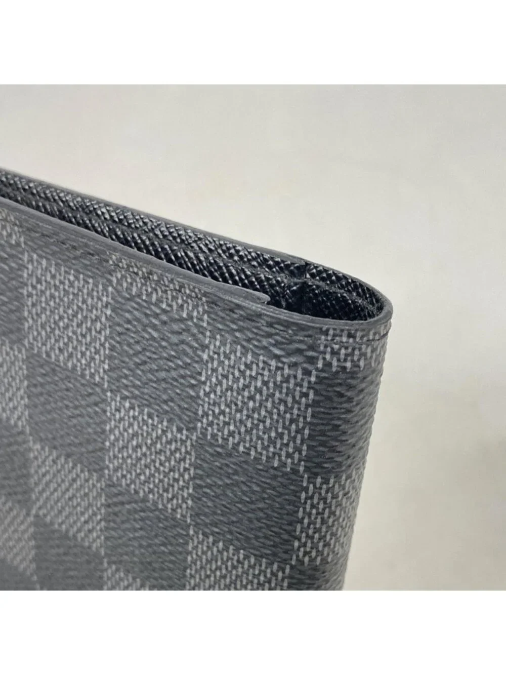 Louis Vuitton Notebook Cover Damier Graphite Agenda Posh Black